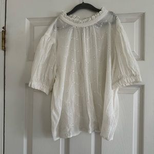 Free People lace blouse